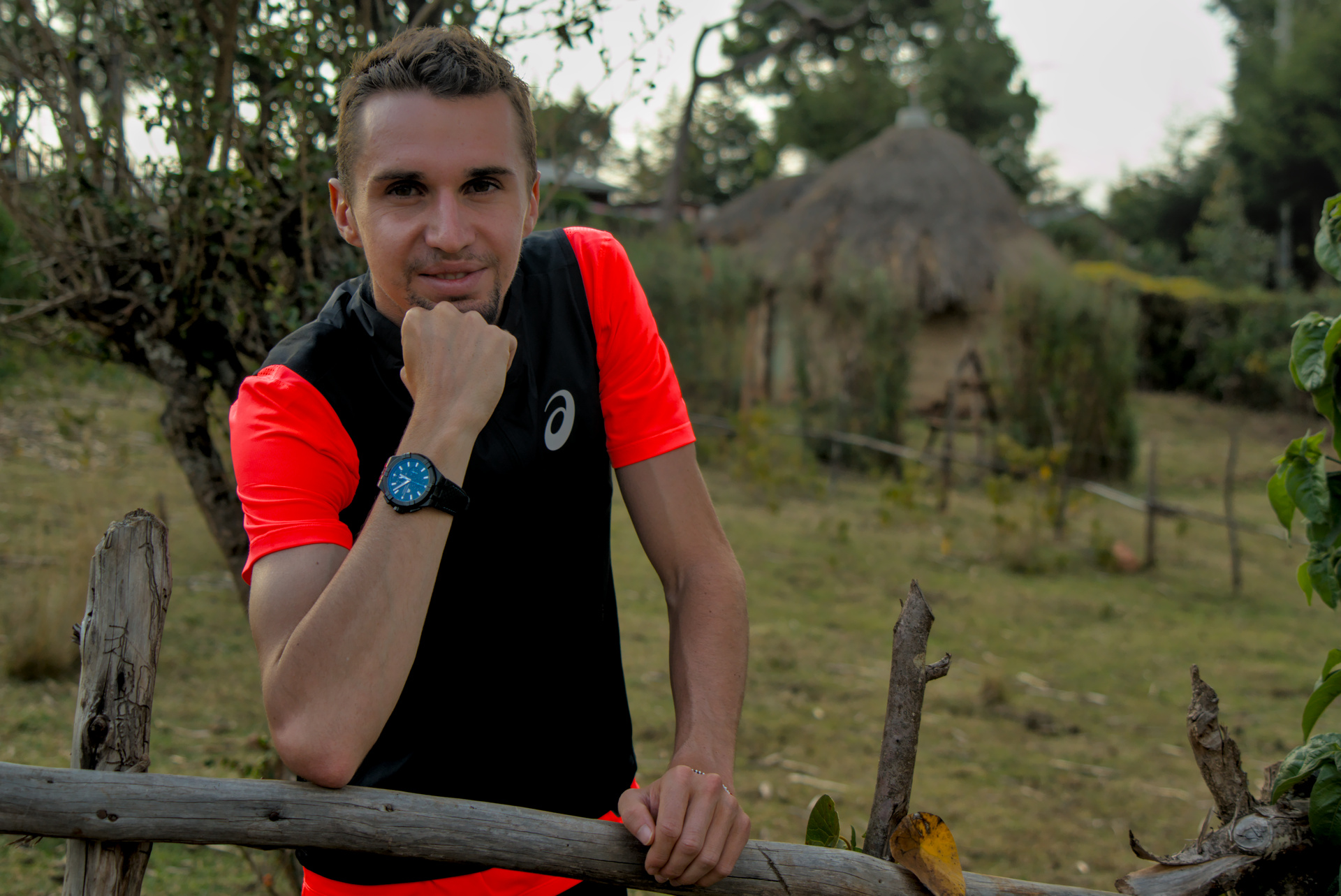 Julien is training in Kenya